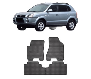 Set covorase presuri KIA SPORTAGE II | JE din 2004-2010, auto, din cauciuc thermoplastic, KIA - Img 2
