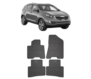 Set covorase presuri KIA SPORTAGE III (SL) din 2010-2016, auto, din cauciuc thermoplastic, KIA - Img 2