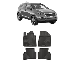 Set covorase presuri KIA SPORTAGE III (SL) din 2010-2016, auto, din cauciuc thermoplastic, KIA - Img 2