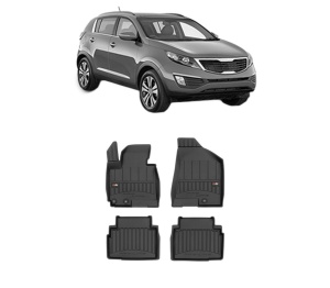Set covorase presuri KIA SPORTAGE III (SL) din 2010-2016, auto, din cauciuc thermoplastic, KIA - Img 2