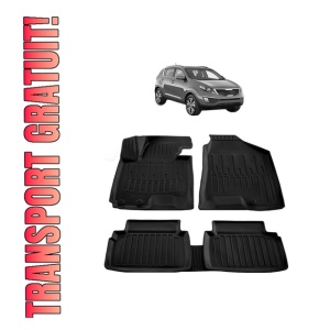 Set covorase presuri KIA SPORTAGE SL din 2010-2015, auto, din cauciuc thermoplastic - Img 8