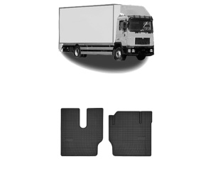 Set covorase presuri MAN F2000 din 1994-2005, auto, din cauciuc thermoplastic, MAN - Img 2