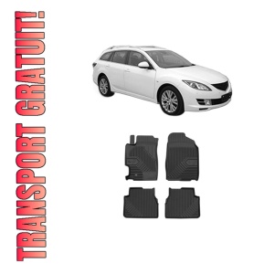 Set covorase presuri MAZDA 6 Estate (GH) din 2007-2013, auto, din cauciuc thermoplastic, MAZDA