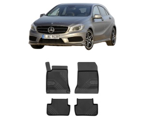 Set covorase presuri MERCEDES-BENZ A-CLASS (W176) din 2012-2018, auto, din cauciuc thermoplastic, MERCEDES-BENZ - Img 2