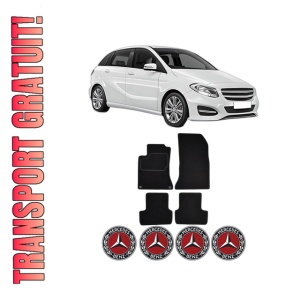 Set Covorase Presuri MERCEDES-BENZ B-CLASS Sports Tourer (W246, W242) din 2011-2018, Auto, Material Textil Mocheta, MERCEDES-BENZ