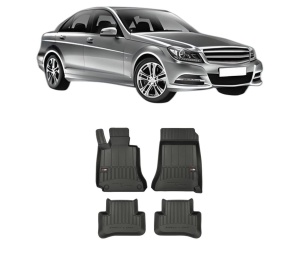 Set covorase presuri MERCEDES-BENZ C-CLASS Coupe (C204) din 2011-2013, auto, din cauciuc thermoplastic, MERCEDES-BENZ - Img 2