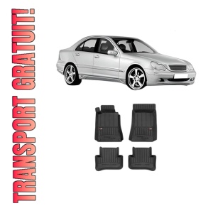 Set covorase presuri MERCEDES-BENZ C-CLASS (W203) din 2000-2007, auto, din cauciuc thermoplastic, MERCEDES-BENZ