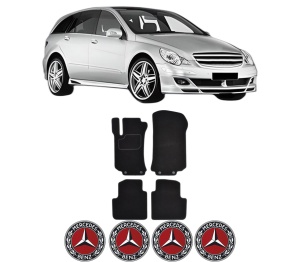 Set Covorase Presuri MERCEDES-BENZ R-CLASS (W251, V251) din 2005-2014, Auto, Material Textil Mocheta, MERCEDES-BENZ - Img 2