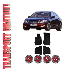 Set Covorase Presuri MERCEDES-BENZ S-CLASS (W221, V221) din 2005-2013, Auto, Material Textil Mocheta, MERCEDES-BENZ