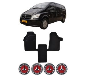 Set Covorase Presuri MERCEDES-BENZ VITO / MIXTO Van (W639) din 2003-2012, Auto, Material Textil Mocheta, MERCEDES-BENZ - Img 2