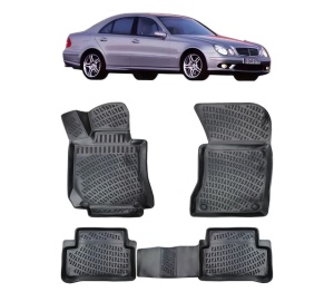 Set covorase presuri MERCEDES E CLASS W211 2WD din 2003-2009, auto, din cauciuc thermoplastic - Img 2