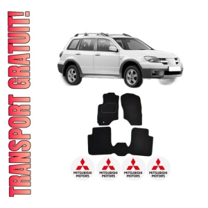 Set Covorase Presuri MITSUBISHI OUTLANDER I (CU_W) din 2002-2007, Auto, Material Textil Mocheta, MITSUBISHI