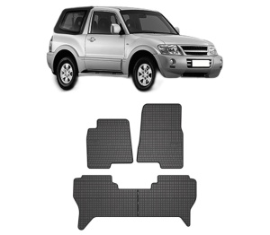 Set covorase presuri MITSUBISHI PAJERO III Canvas Top (V6_W, V7_W) din 2000-2006, auto, din cauciuc thermoplastic, MITSUBISHI - Img 2