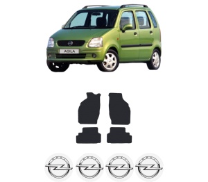 Set Covorase Presuri OPEL AGILA A (H00) din 2000-2007, Auto, Material Textil Mocheta, OPEL - Img 2