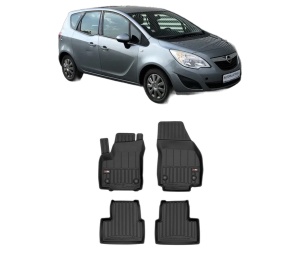 Set covorase presuri OPEL MERIVA B VAN (S10) din 2013-2017, auto, din cauciuc thermoplastic, OPEL - Img 2