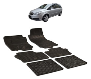 Set covorase presuri OPEL ZAFIRA B din 2005-2010, auto, din cauciuc thermoplastic - Img 2
