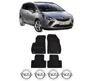 Set Covorase Presuri OPEL ZAFIRA TOURER C (P12) din 2011-2013, Auto, Material Textil Mocheta, OPEL - Img 2