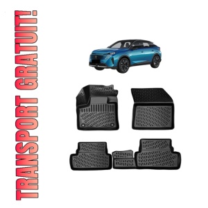 Set covorase presuri PEUGEOT 3008 II EXCEPTIE HYBRID din 2016-2023, auto, din cauciuc thermoplastic - Img 8