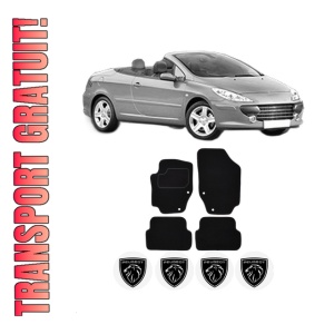 Set Covorase Presuri PEUGEOT 307 CC (3B) din 2003-2009, Auto, Material Textil Mocheta, PEUGEOT