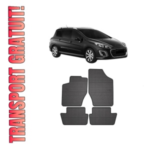 Set covorase presuri PEUGEOT 308 SW I Estate Van (4E_) din 2008-2012, auto, din cauciuc thermoplastic, PEUGEOT