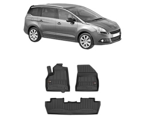 Set covorase presuri PEUGEOT 5008 (0U_, 0E_) din 2009-2017, auto, din cauciuc thermoplastic, PEUGEOT - Img 2
