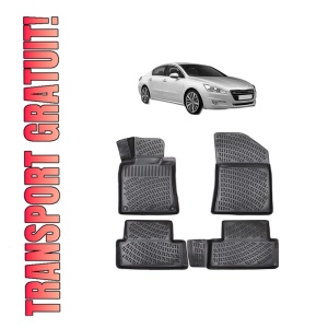 Set covorase presuri PEUGEOT 508 I din 2010-2018, auto, din cauciuc thermoplastic