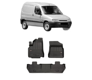 Set covorase presuri PEUGEOT PARTNER Box Body/MPV (5_, G_) din 1996-2015, auto, din cauciuc thermoplastic, PEUGEOT - Img 2