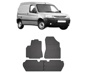 Set covorase presuri PEUGEOT PARTNER Box Body/MPV din 2008-2016, auto, din cauciuc thermoplastic, PEUGEOT - Img 2