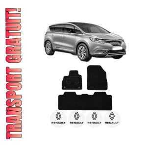 Set Covorase Presuri RENAULT ESPACE V (JR_) din 2015-2023, Auto, Material Textil Mocheta, RENAULT