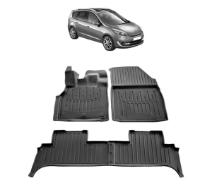 Set covorase presuri RENAULT GRAND SCENIC din 2009-2016, auto, din cauciuc thermoplastic - Img 2