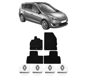 Set Covorase Presuri RENAULT GRAND SCENIC III (JZ0/1_) din 2009-2016, Auto, Material Textil Mocheta, RENAULT - Img 2