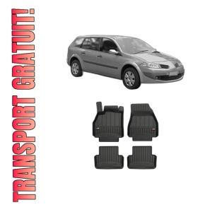 Set covorase presuri RENAULT MEGANE II Estate Van (KM_) din 2003-2009, auto, din cauciuc thermoplastic, RENAULT