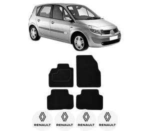 Set Covorase Presuri RENAULT SCENIC II (JM0/1_) din 2003-2009, Auto, Material Textil Mocheta, RENAULT - Img 2