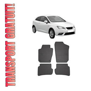 Set covorase presuri SEAT IBIZA IV SC (6J1, 6P5) din 2008-2016, auto, din cauciuc thermoplastic, SEAT