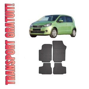 Set covorase presuri SKODA CITIGO (NF1) din 2011-2019, auto, din cauciuc thermoplastic, SKODA