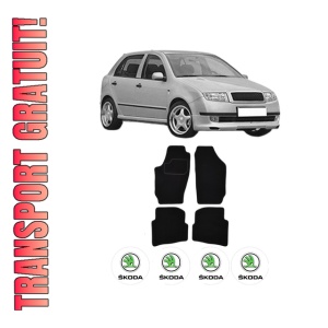 Set Covorase Presuri SKODA FABIA I (6Y2) din 1999-2008, Auto, Material Textil Mocheta, SKODA