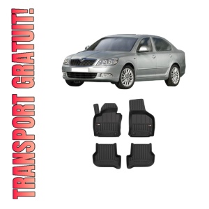Set covorase presuri SKODA Octavia II (1Z3) din 2004-2013, auto, din cauciuc thermoplastic, SKODA