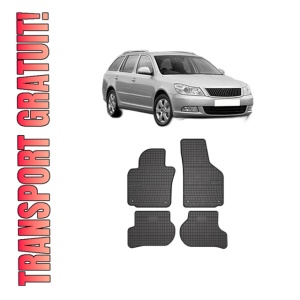 Set covorase presuri SKODA Octavia II Combi (1Z5) din 2004-2013, auto, din cauciuc thermoplastic, SKODA