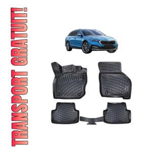 Set covorase presuri SKODA Octavia IV din 2020, auto, din cauciuc thermoplastic