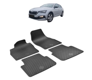 Set covorase presuri SKODA SCALA din 2019, auto, din cauciuc thermoplastic - Img 2