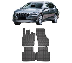 Set covorase presuri SKODA SUPERB IV Estate (NZ5) din 2023-2024, auto, din cauciuc thermoplastic, SKODA - Img 2