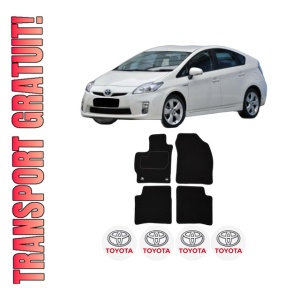 Set Covorase Presuri TOYOTA PRIUS (_W3_) din 2009-2015, Auto, Material Textil Mocheta, TOYOTA