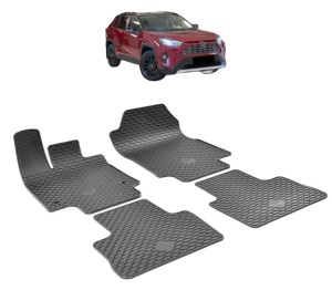 Set covorase presuri TOYOTA RAV 4 din 2019, auto, din cauciuc thermoplastic - Img 7