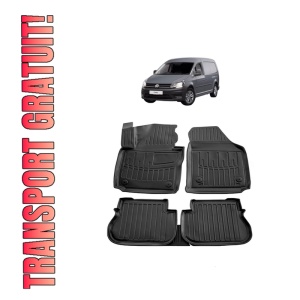 Set covorase presuri VOLKSWAGEN CADDY III 2K LIFE 4 PORTIERE din 2003-2020, auto, din cauciuc thermoplastic