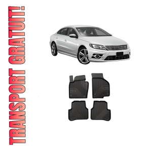 Set covorase presuri Volkswagen CC B7 (358) din 2011-2016, auto, din cauciuc thermoplastic, Volkswagen