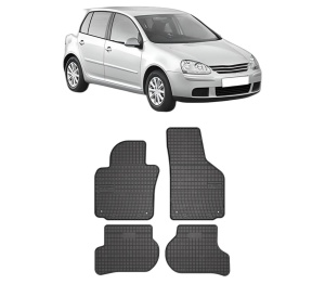 Set covorase presuri Volkswagen GOLF V din 2004-2013, auto, din cauciuc thermoplastic, Volkswagen - Img 2