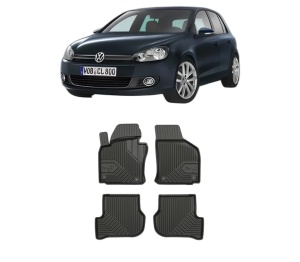 Set covorase presuri Volkswagen GOLF VI Van (5K1) din 2008-2012, auto, din cauciuc thermoplastic, Volkswagen - Img 2