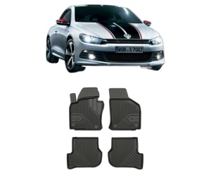 Set covorase presuri Volkswagen SCIROCCO Van (137) din 2009-2014, auto, din cauciuc thermoplastic, Volkswagen - Img 2