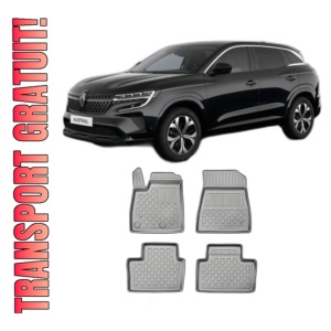 Set covorase RENAULT AUSTRAL MHEV, din 12.2022 - Prezent, covorase tavita, caroserie SUV NU CORESPUNDE PENTRU FULL HYBRID, compatibile cu autoturismul RENAULT AUSTRAL MHEV, ARISTAR