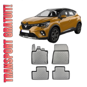 Set covorase RENAULT CAPTUR II, din 01.2020 - Prezent, covorase tavita, caroserie SUV INAINTE DE FACELIFT, compatibile cu autoturismul RENAULT CAPTUR II, ARISTAR